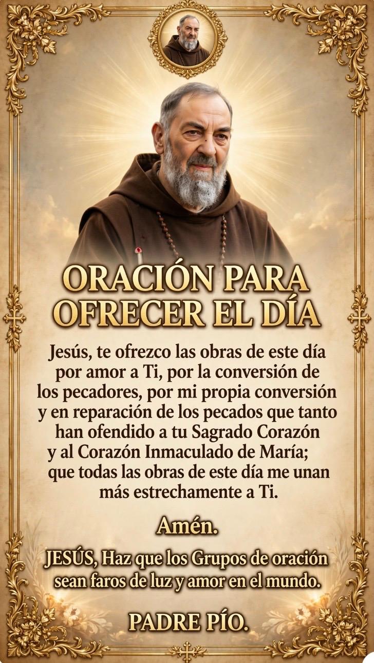 San Pío de Pietrelcina en oración